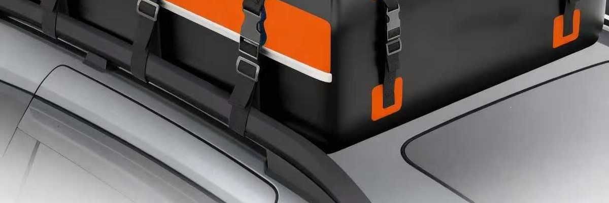 Waterproof car luggage bag, wear-resistant storage luggage box, car luggage rack, roof-mounted SUV large-capacity rainproof plastic