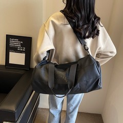 干湿分离フィットネスバッグ斜めショルダースポーツヨガバッグハンドバッグ男女アウトドア旅行バッグ大容量水泳バッグ