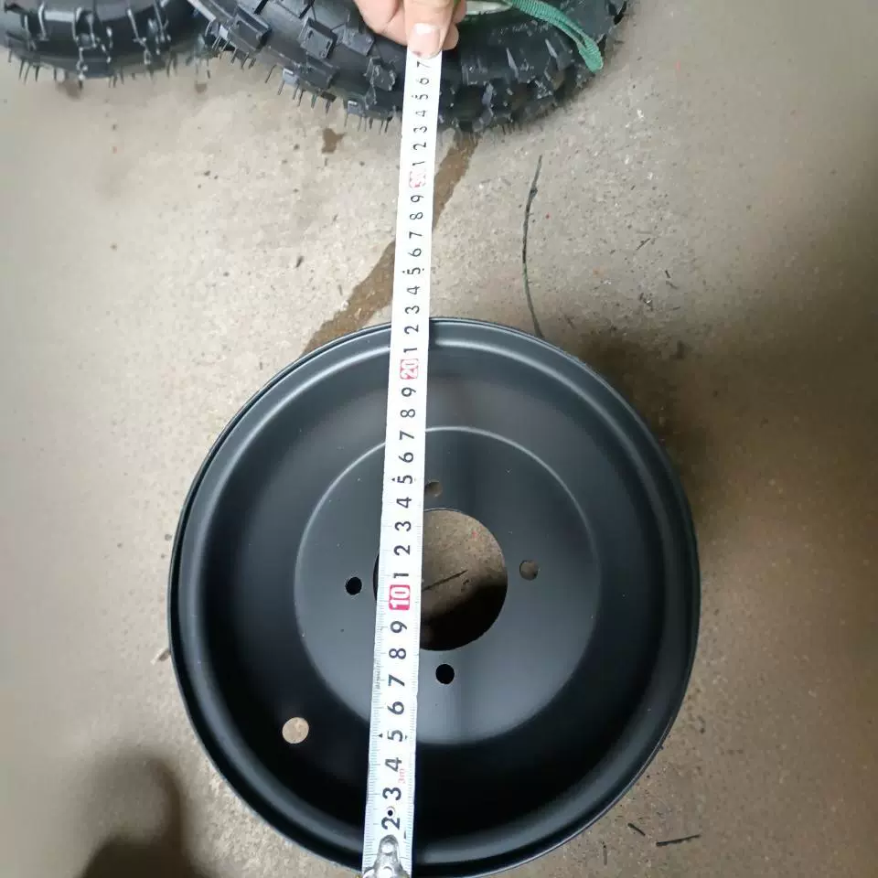 Аксессуары для квадроциклов Размер быка 8 дюймов передний и задний стальной круг колес