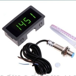 Digital display industrial motor tachometer meter/Hall switch can measure the speed CF5135B-Z of fan harvester, etc.