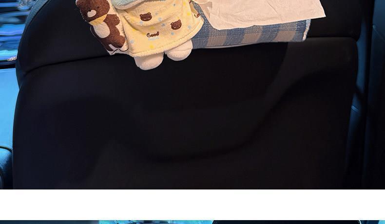 Car Tissue Box, Cute Pajama-Style Hello Kitty Paper Tissue Holder, Hanging on the Back of Car Seat
