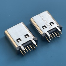 ƄԴUSBֱʽӿ TYPE-C 14Pĸ H=10.0MM 僽