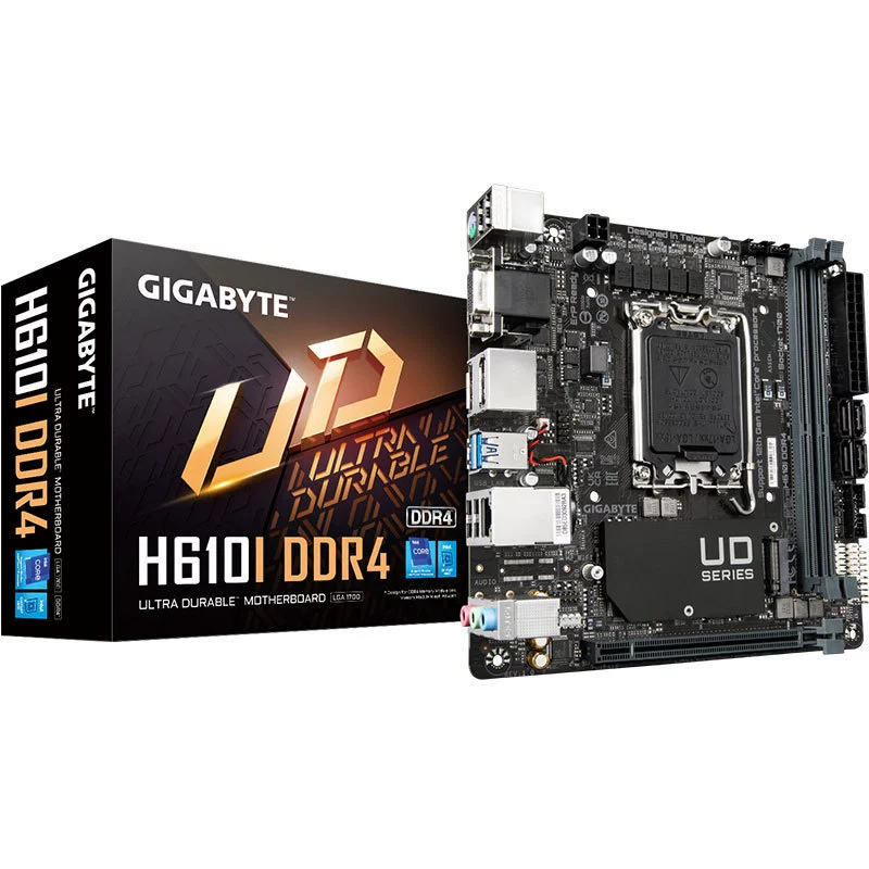 Подходит для Intel Gigabyte H610i DDR4, поддерживает процессоры 12/13‑го поколения, сокет LGA1700