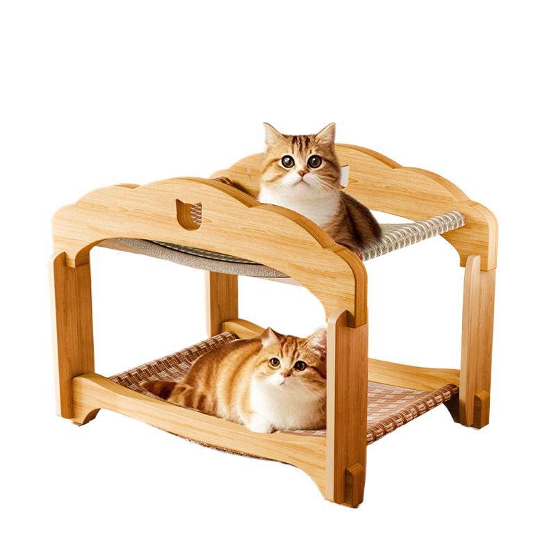 猫籐マット セサミ ダブル キャットベッド 猫の巣 ペット 小型家具 ペット 取り外し可能で洗える オールシーズン対応 破れにくい|undefined
