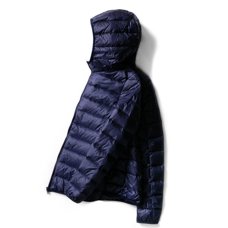 [Wholesale price] light down jacket 2023 new short hooded fashion slim autumn and winter large size coat women's clothing