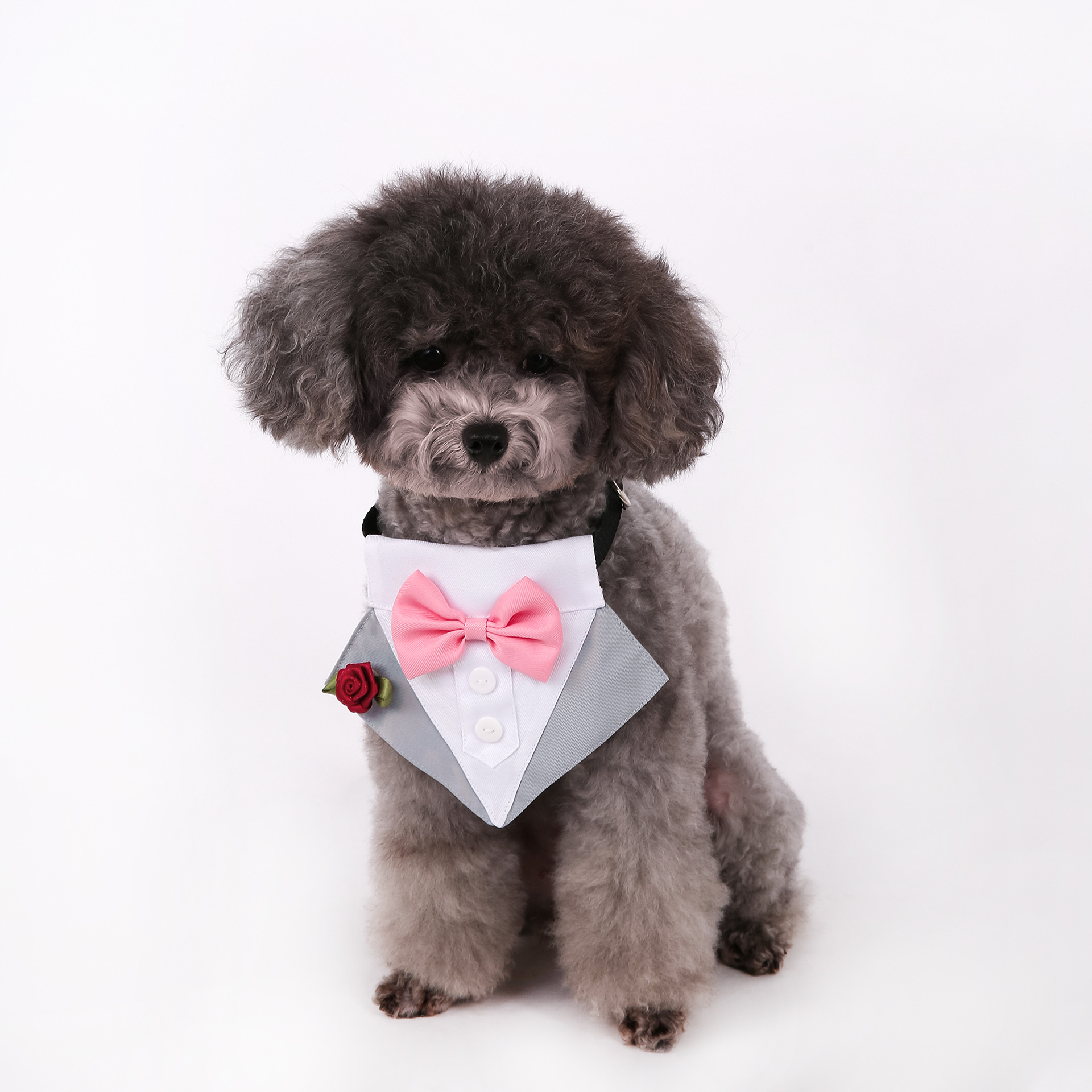 Navidad Año Nuevo transfronterizo nuevo estilo británico trajes de boda toallas de boda toallas de triángulo bufandas para mascotas