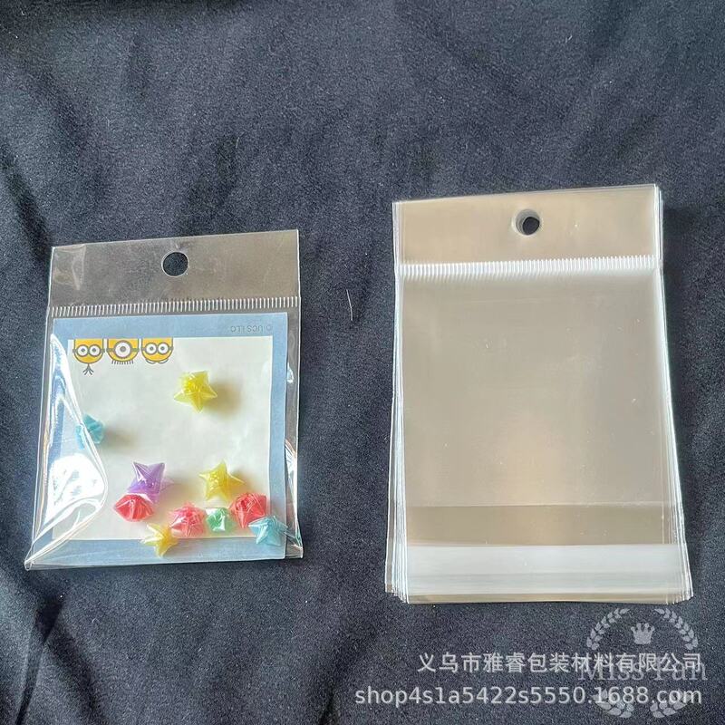 in stock Opp Card Transparent Self-adhesive Bag Jewelry Thickened Earrings Packaging Bag Round Hole Small Pendant Plastic Self-adhesive Bag in stock Opp Card Transparent Self-adhesive Bag Jewelry Thickened Earrings Packaging Bag Round Hole Small Pendant Plastic Self-adhesive Bag