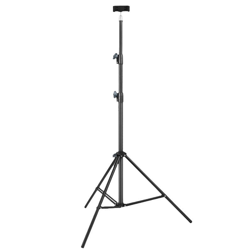 Soporte de piso para teléfono móvil, cámara retráctil, luz de fotografía, soporte en vivo, Douyin, persecución, trípode perezoso, elevación