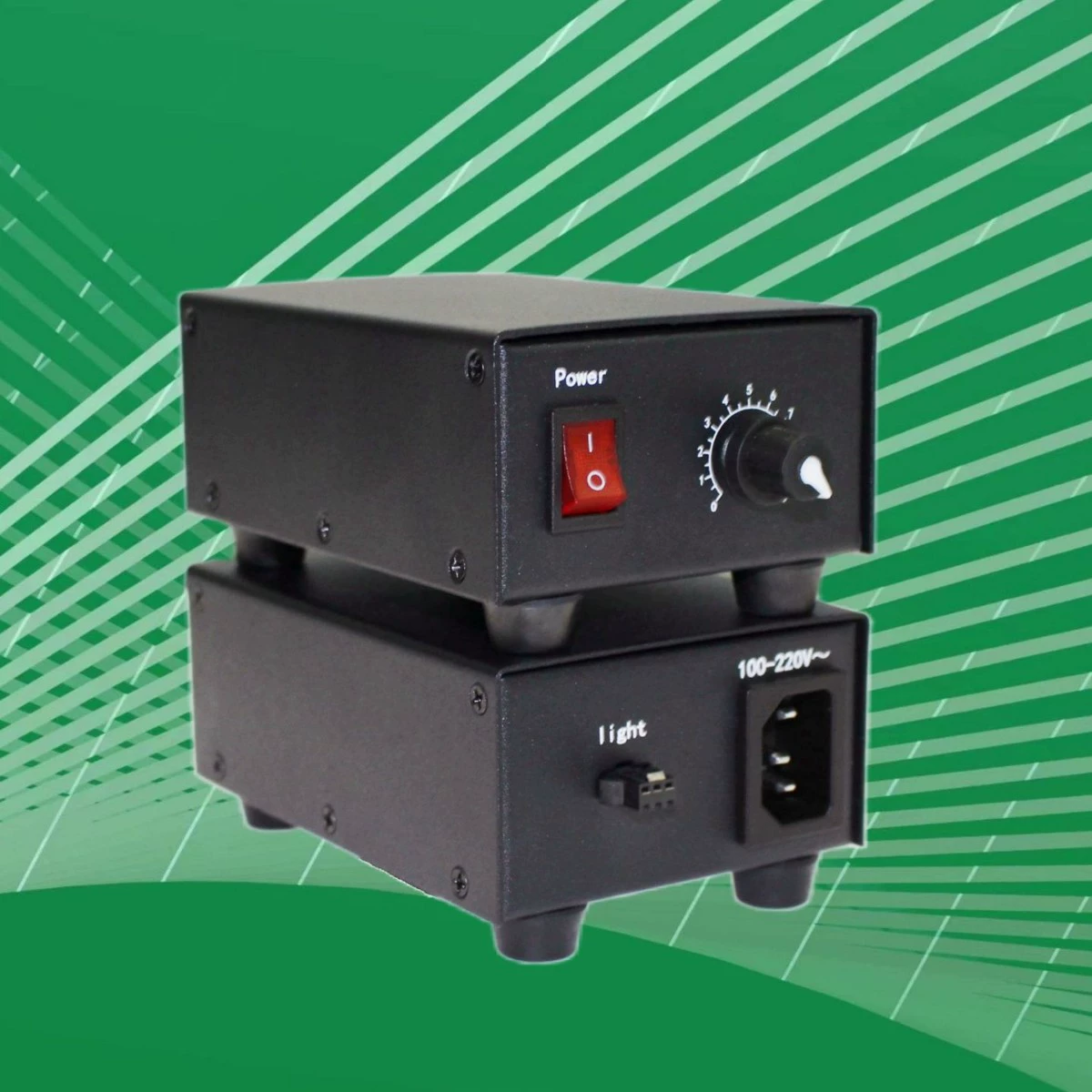 Машинный визуальный источник света, ручка регулировки яркости, имитация контроллера источника света, 1-канальный, 2-канальный, постоянный ток, серия AP1U