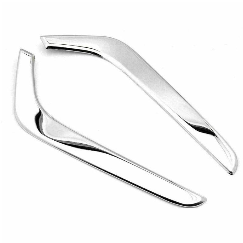 Special Honda 2017-2019 CRV front fog lamp lower eyebrow decorative stickers stainless steel modification accessories cross-border batch