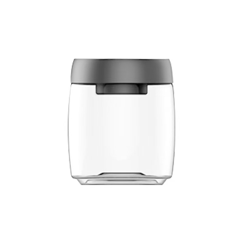 Tarro de vidrio al vacío, cocina, grano, almacenamiento de vidrio, artefacto, tanque sellado, tanque de almacenamiento de vidrio de borosilicato para alimentos