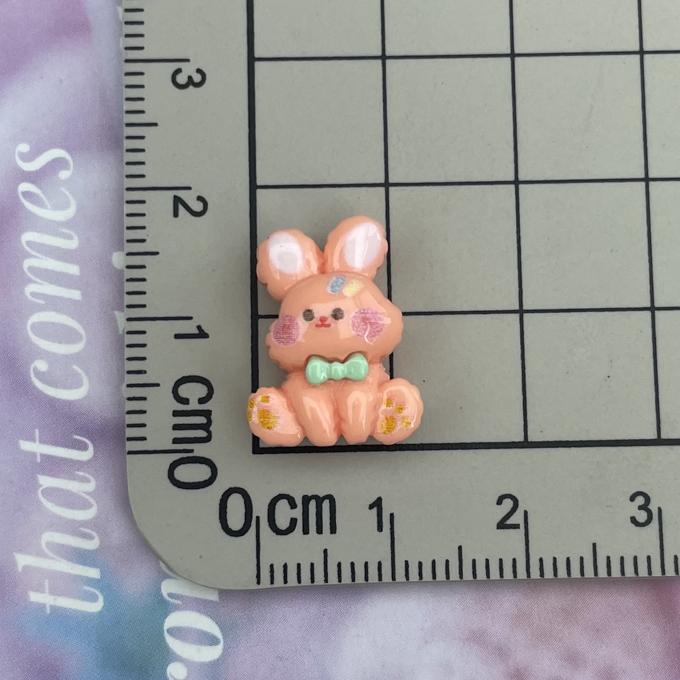 07 * naranja sentado conejo