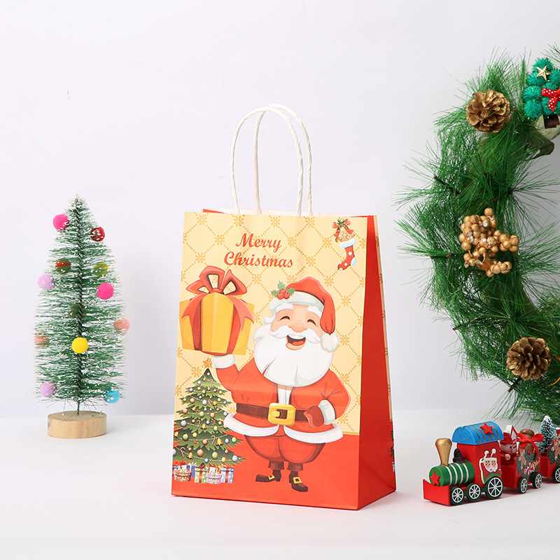 Christmas Cute Animal Cartoon Paper Party Gift Bags 1 Piece display picture 4