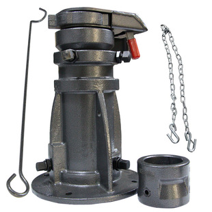 Five-wheel gooseneck buffer adjustable hitch adapter C5G1216 trailer A ball conversion kingpin box compatible