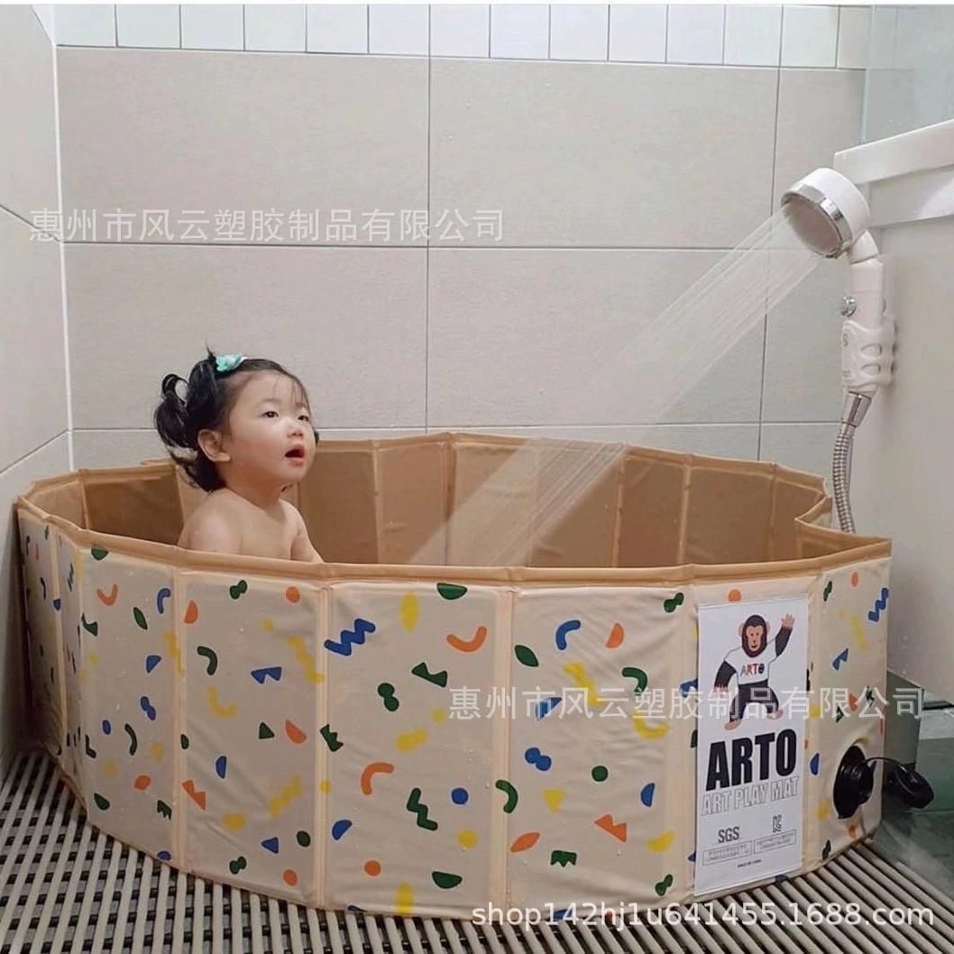 Трансграничный Amazon PVC Pet Pool Pet Pool Газон Крытый кот Pet Pet Pet Bao Дети купальная вода, играв интерактивный бассейн