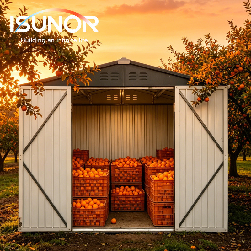 Temporary Storage for Orchards, Custom-Made Metal Garage Storage, Tool Room, Outdoor Warehouse for Yard Storage, and Miscellaneous Item Storage Temporary Storage for Orchards, Custom-Made Metal Garage Storage, Tool Room, Outdoor Warehouse for Yard Storage, and Miscellaneous Item Storage