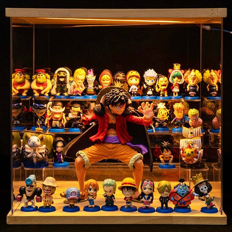 Комплект фигур One Piece: полный набор Лuffy Empress Peripherals Zoro Q Version Blind Box Doll, украшения, подарки на выпускной