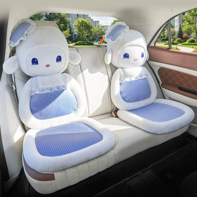 universal car seat cushion, cartoon doll | Wool pad
