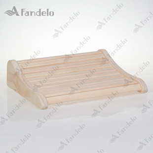 Highly Recommended Wooden Imported Wood Cushion Pillow Sauna Accessories Sauna Room Leisure Place High Temperature Resistant