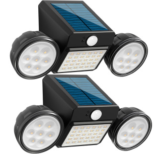 Solar Lights for Garden Lawn, Courtyard Landscape Decoration, Outdoor Waterproof 44Led Sensor Lighting Wall
