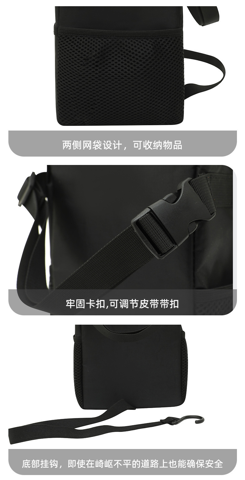 Car-Mounted Waterproof and Leak-Proof Foldable Multifunctional Storage Box with Lid and Seat Back Hanging Garbage Storage Box