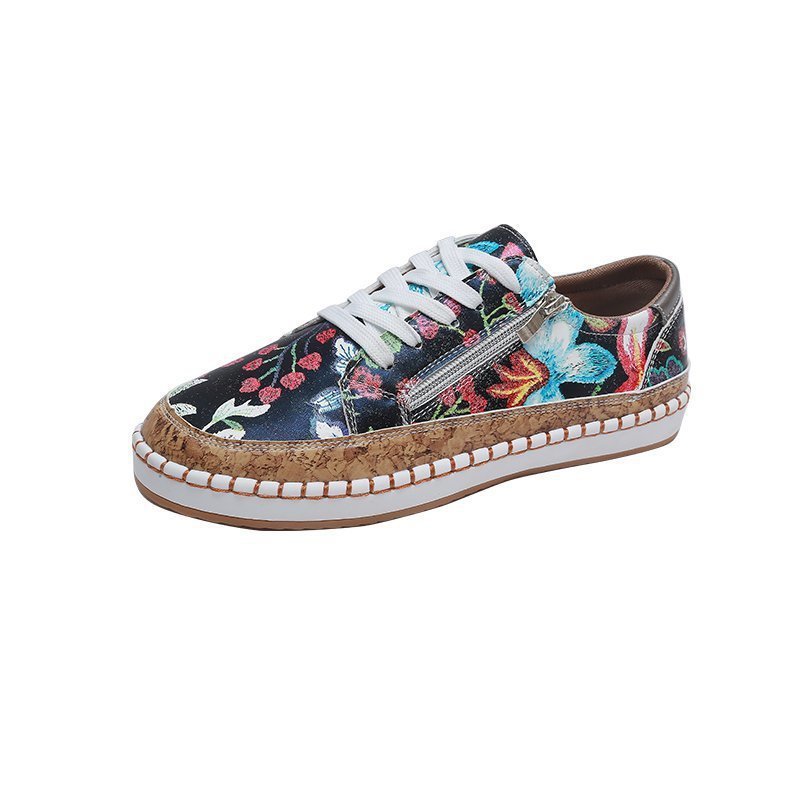 Ethnic Style Printed Skate Shoes NSHYR68361