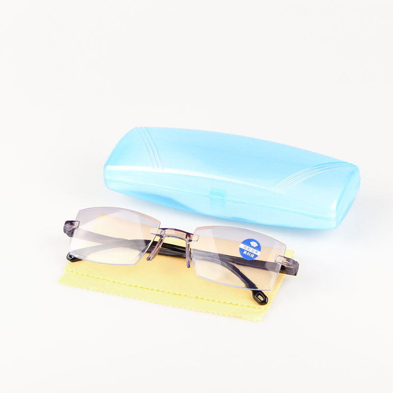 Double light intelligence far and near two -purpose large transparent box 3 sets