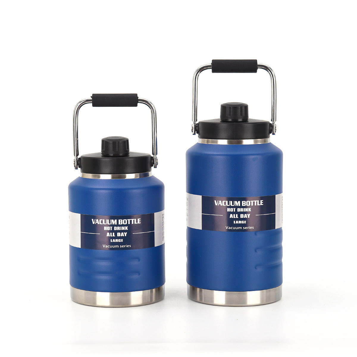 Nueva gran capacidad portátil barril 304 acero inoxidable vacío taza de aislamiento térmico taza de paja de acampamiento de acondicionamiento al aire libre