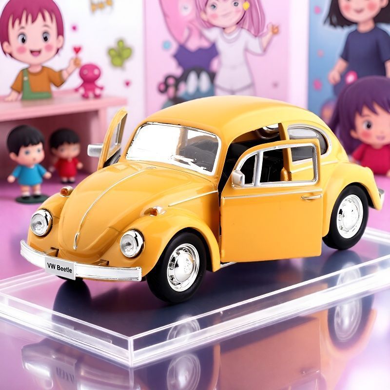 Exportación transfronteriza edición limitada Coca-Cola Beetle aleación infantil modelo de automóvil juguetes de simulación para niños y niñas
