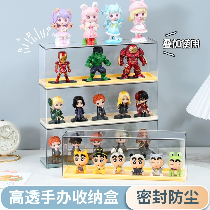 ПЭТ ручной работы слепой ящик для хранения Жасмин Слепая Коробка пузырьковая витрина Mart слепой ящик для хранения витрина подставка