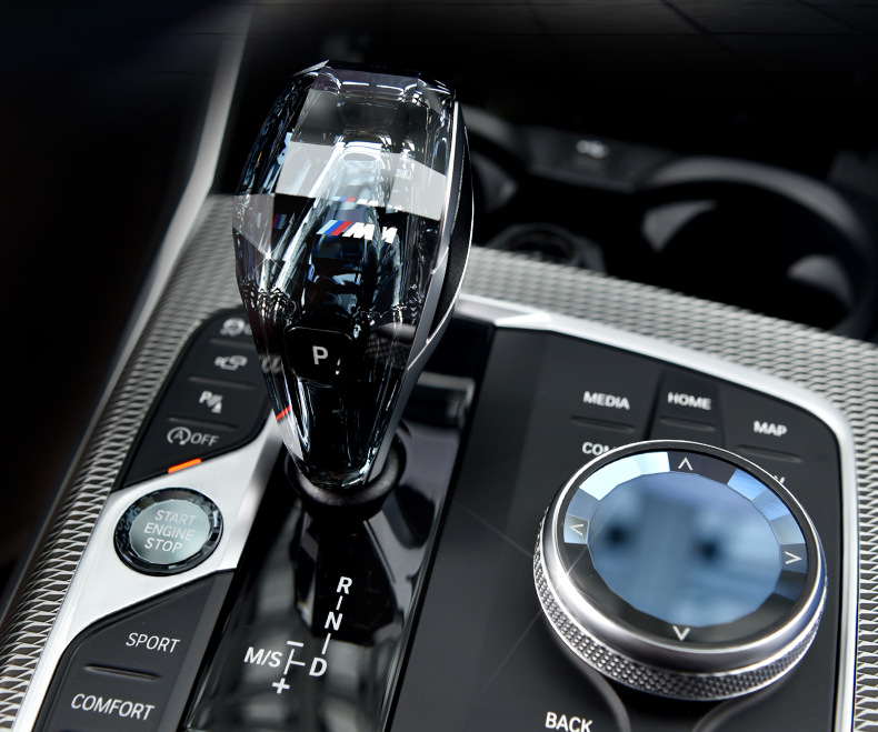 Suitable for Bmw New X3X4X5X6X73 Series 4 Series 8 Series Z4 Ix3 I4 Crystal Gear Shift Knob Shift Lever