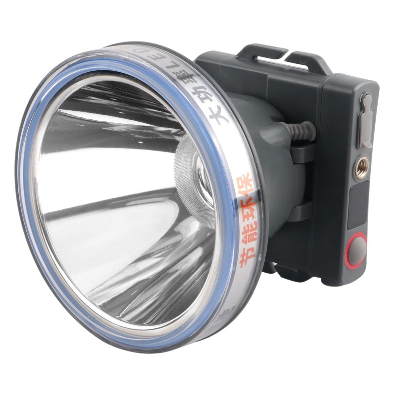 Linterna frontal LED de luz fuerte con batería de larga duración, batería de litio de alto lumen, carga montada en la cabeza, lámpara de largo alcance para pesca al aire libre, venta al por mayor dedicada