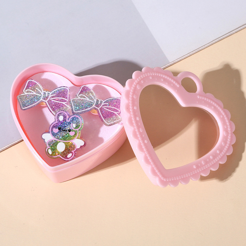 Nuevo anillo para niños sirena anillo para niños una caja de anillos de joyas para niñas juego de juguetes para niñas