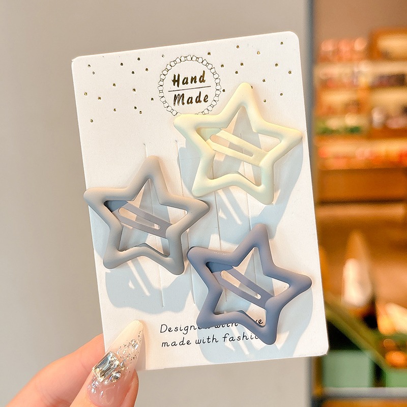 Coreano frisa cabello rotura BB clips tocado clips de cabello frontal lateral clips de cabello detrás de la cabeza clips de cabello