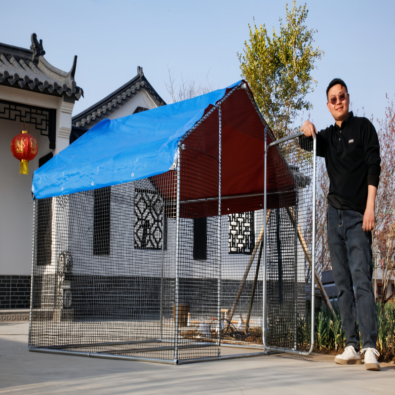 屋外鶏小屋、特大家禽鶏小屋、鶏小屋、鳩小屋、孔雀防雨鶏小屋、大型構築家庭用飼育小屋|undefined