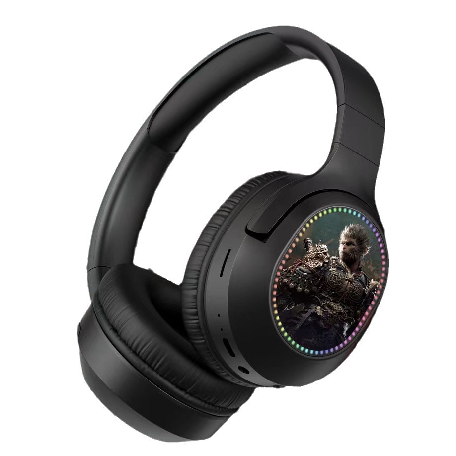 Transfronterizo WU KONG auriculares Bluetooth luminosos auriculares móviles inalámbricos juegos deportivos regalos auriculares fabricantes image 5