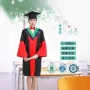 男女演出毕业学士服学位服
