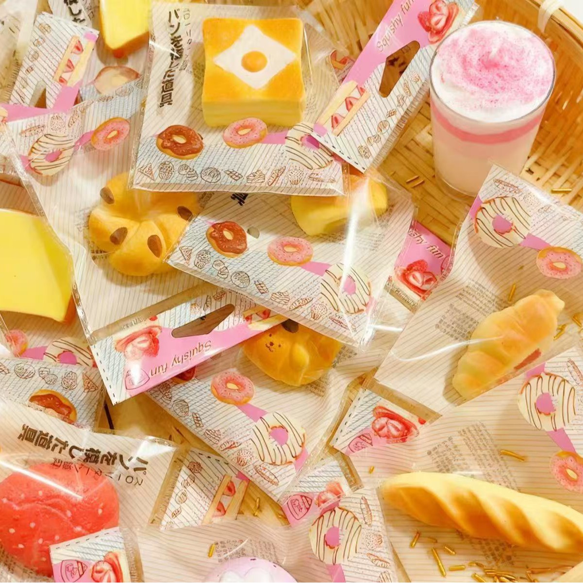 일본과 한국 포장 무작위 스타일 1개, 부드럽고 느린 리바운드