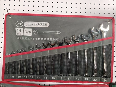 Mühərrik tənzimləmə alətləri — Wholesale - mirror-14-piece-set-gray
