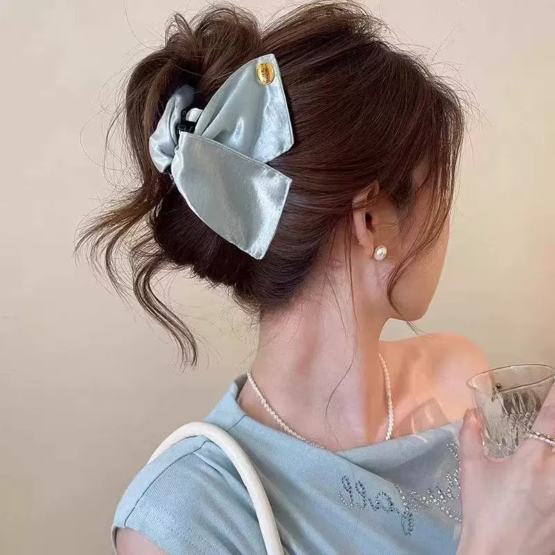 Коллекция заколок для волос — банты и цветочные зажимы, pins in форме раковины/клещей и акула, лёгкий вес 0.02 кг