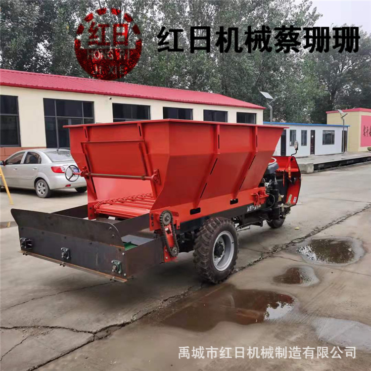 撒粪车厂家 自走式撒粪机 撒肥机 羊粪鸡粪牛粪各种有机肥撒粪车