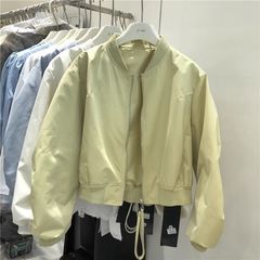 新款春短款外套韩版运动女小个子夹克2025洋气立领棒球上衣服休闲