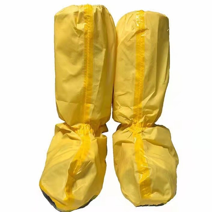 雷克兰C1T905Y(C1T-A905)防化靴套高密度聚乙烯鞋套防化靴套