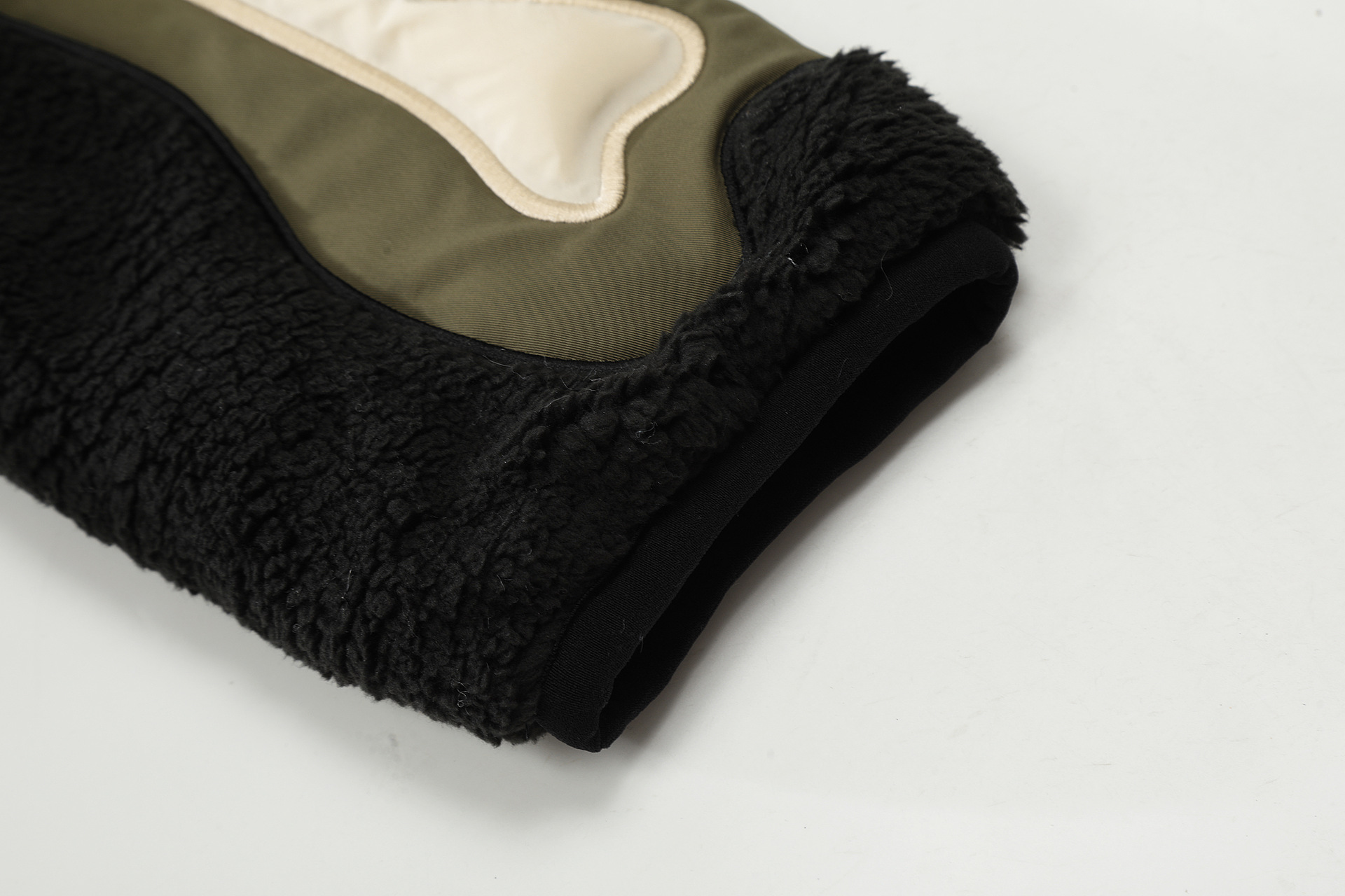 Herrkläder Lammullssömmar handduk broderi bomullsrock vinter varm bomullsrock tonåring män och kvinnor lös parrock_voghion.com