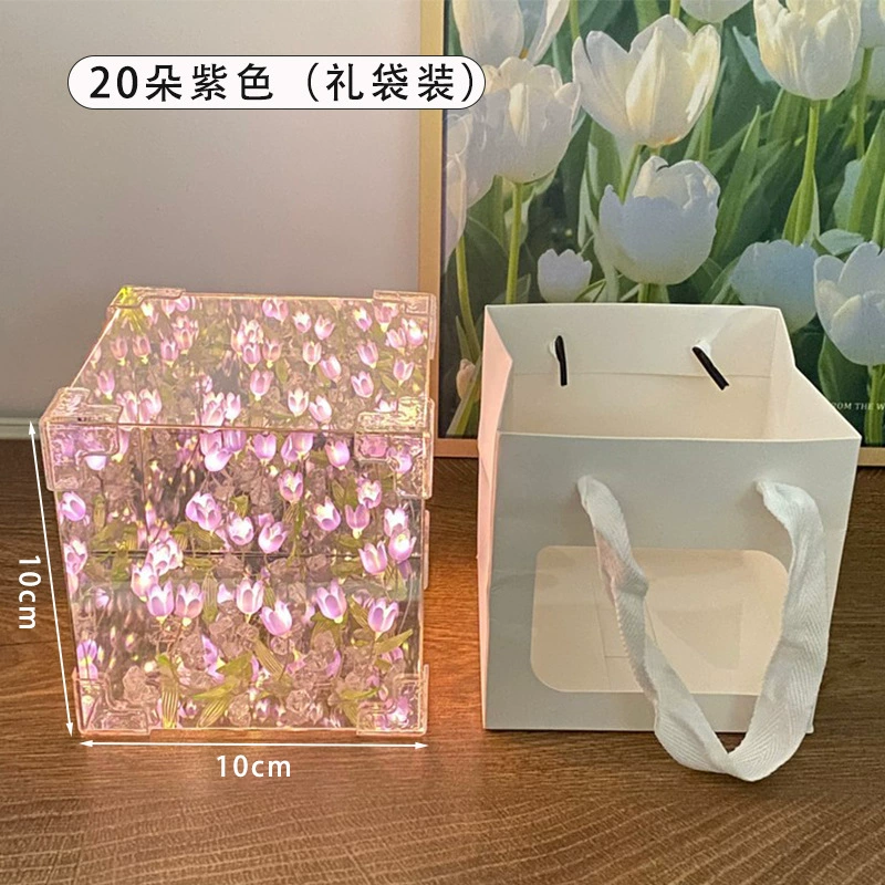 Rubik's cube, night light for St. Valentine's Day, DIY, Birthday gift