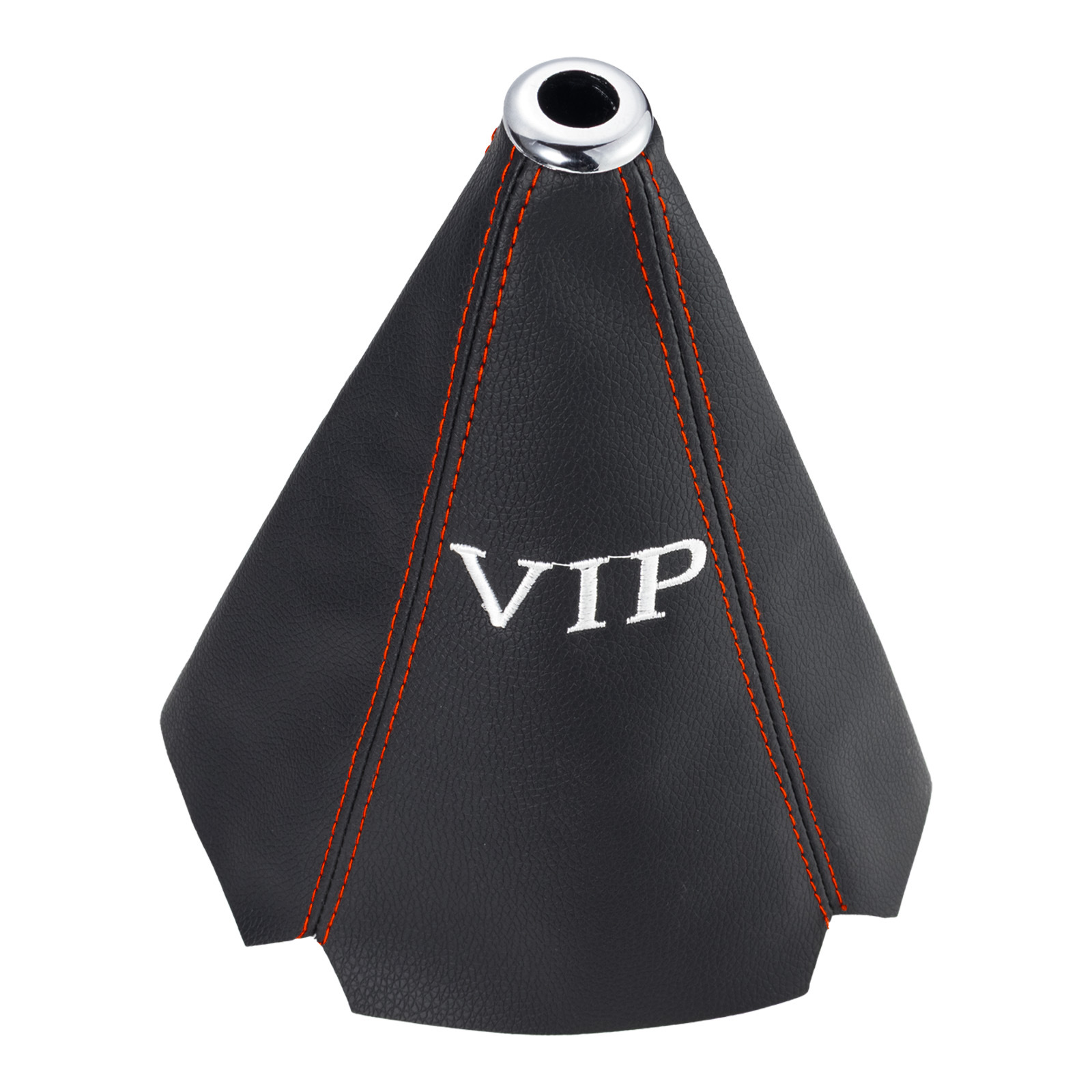 Suitable for universal car models, VIP embroidered gear shift dust cover, leather gear shift lever protective cover accessories