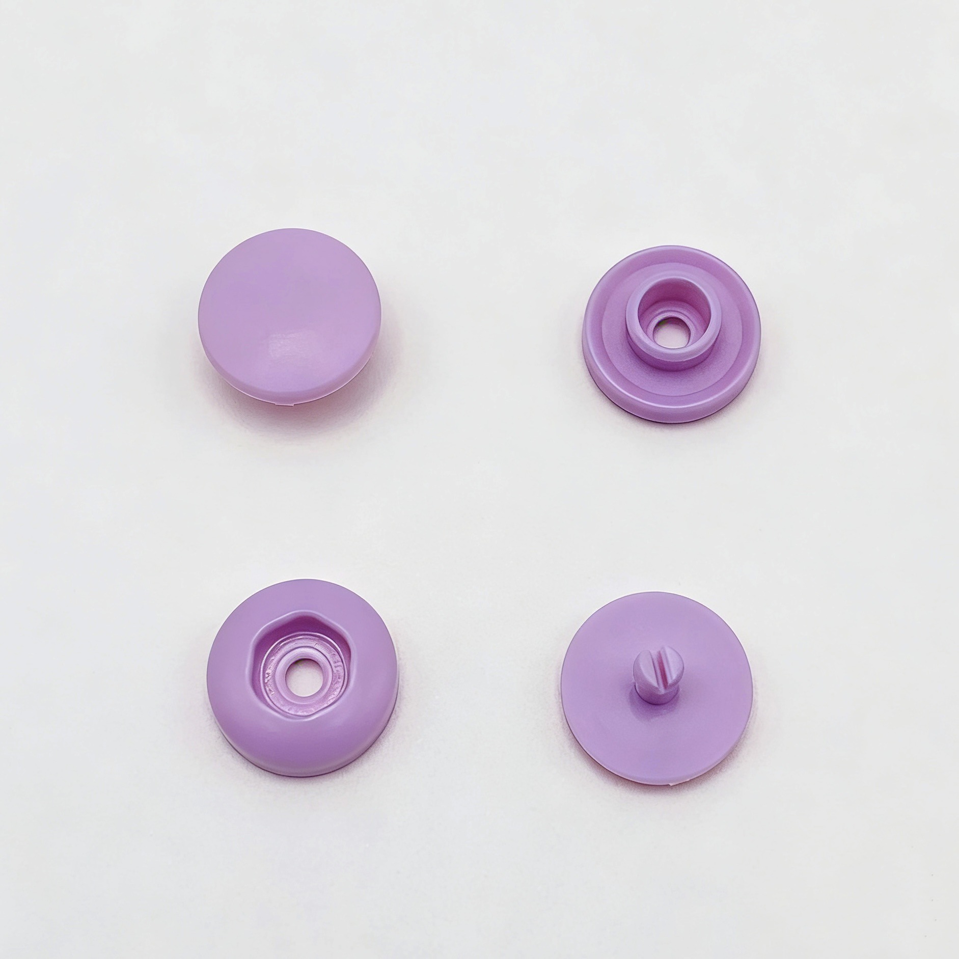 Botón de plástico de cuatro cierre de color sin herramientas botón de resina botón de mujer accesorios de botón de ropa de bebé