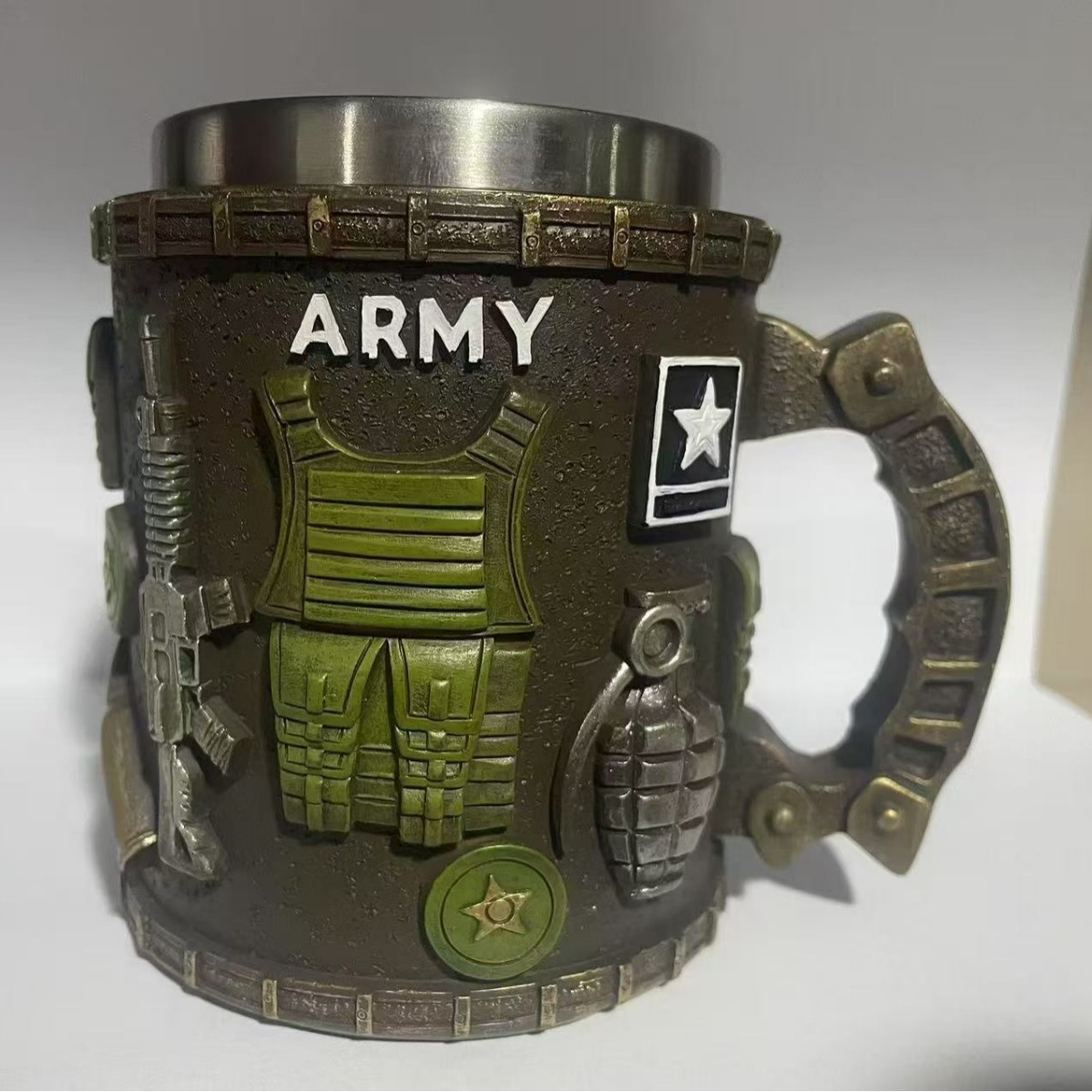 Estilo explosivo transfronterizo Cthulhu-Inspired Pirate Tankard Taza de pulpo Decoración de bar