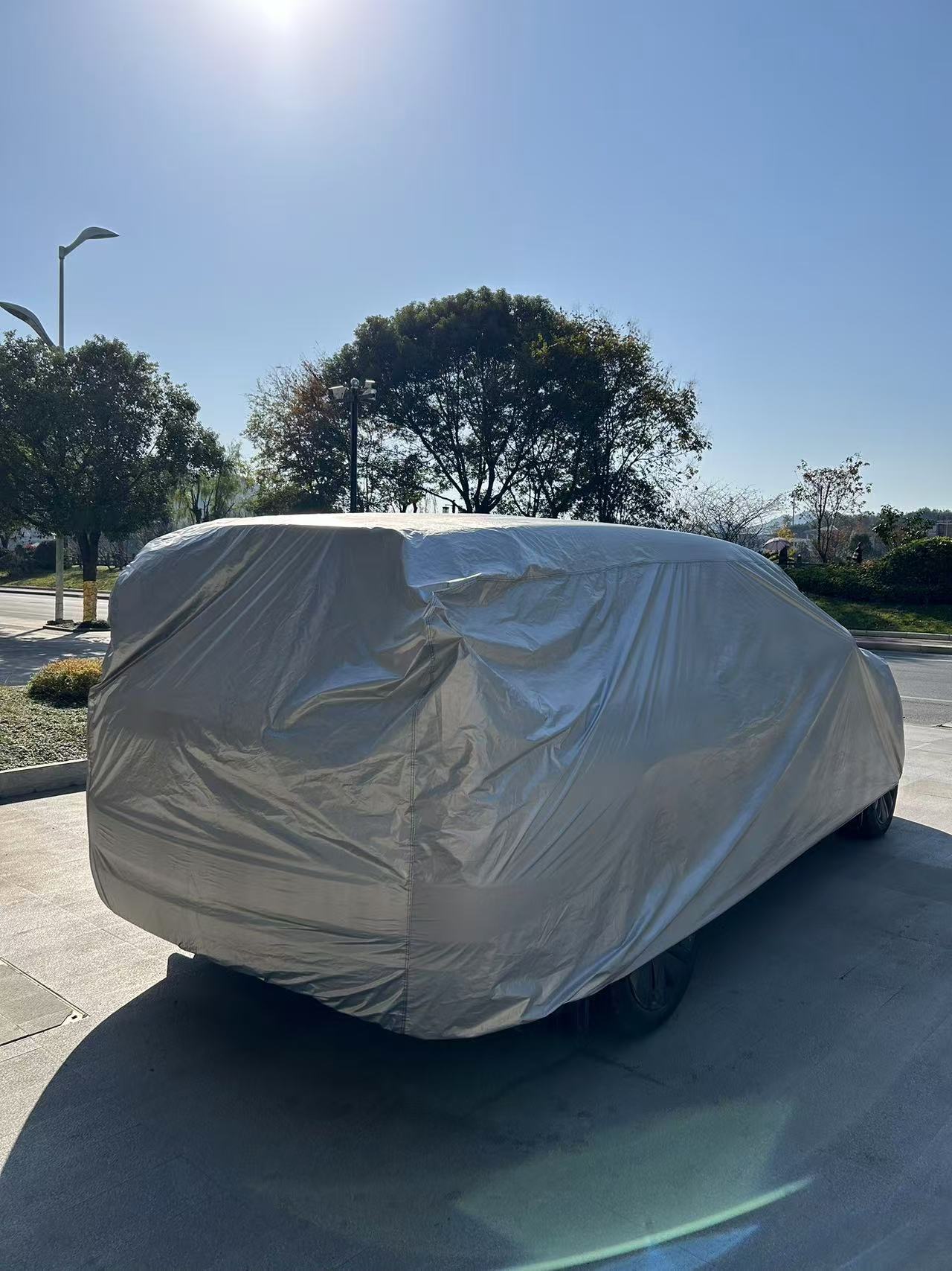 Car clothing full cover four seasons universal double-layer aluminum film waterproof anti-hail sunshade sunscreen car clothing car cover