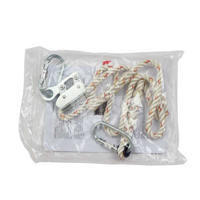 3M cabbit 1390240 trabajo aéreo de cinco puntos anti-caída cinturón de seguridad doble gancho límite cuerda 2 M